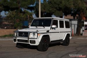 2016 Mercedes-AMG G63 in Satin Pearl White by Impressive Wrap